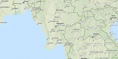 Peta Gps untuk Myanmar