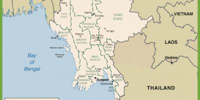 Burma peta politik